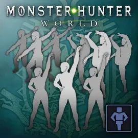 Additional Gesture Bundle 4 - MONSTER HUNTER: WORLD Xbox One & Series X|S (покупка на любой аккаунт / ключ) (США)
