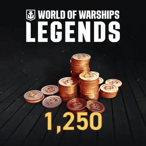 World of Warships: Legends - 1,250 Doubloons Xbox One & Series X|S (покупка на любой аккаунт) (США)