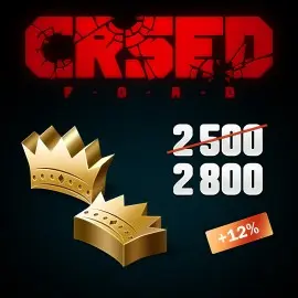 CRSED: F.O.A.D. - 2500 (+300 Bonus) Golden Crowns Xbox One & Series X|S (покупка на любой аккаунт) (США)