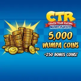 Crash Team Racing Nitro-Fueled - 5000 (+250) Wumpa Coins Xbox One & Series X|S (покупка на любой аккаунт) (США)