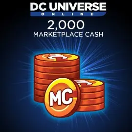 2,000 Marketplace Cash - DC Universe Online Xbox One & Series X|S (покупка на любой аккаунт) (США)
