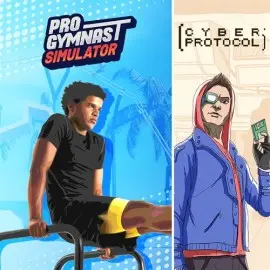 Pro Gymnast Simulator + Cyber Protocol Xbox One & Series X|S (покупка на любой аккаунт / ключ) (Аргентина)