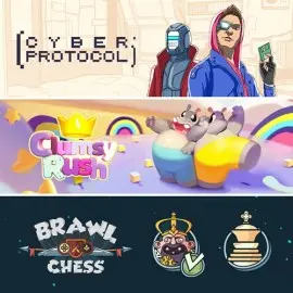 Cyber Protocol + Clumsy Rush + Brawl Chess Xbox One & Series X|S (покупка на любой аккаунт / ключ) (Аргентина)