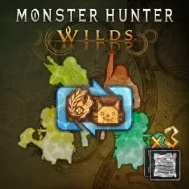 Character & Palico Edit Voucher: Three-Voucher Pack - Monster Hunter Wilds Xbox Series X|S (покупка на новый аккаунт) (Турция)