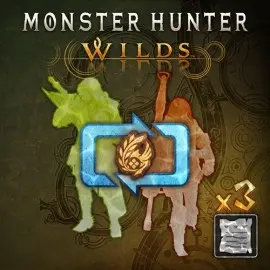 Character Edit Voucher: Three-Voucher Pack - Monster Hunter Wilds Xbox Series X|S (покупка на новый аккаунт) (Турция)