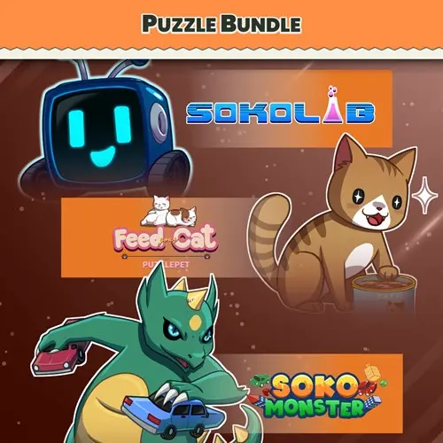 Sokomonster + Sokolab + Feed Your Cat (BUNDLE) Xbox One & Series X|S (покупка на любой аккаунт / ключ) (США)