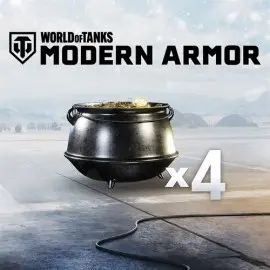 World of Tanks Modern Armor - 4 Lucky War Chests Xbox One & Series X|S (покупка на новый аккаунт) (Турция)