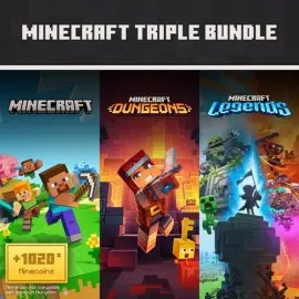 Minecraft Triple Bundle Xbox One & Series X|S (покупка на любой аккаунт / ключ) (США)
