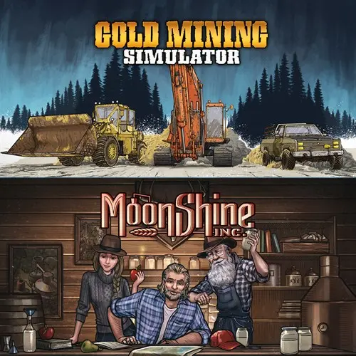 Gold & Spirits bundle: Gold Mining Simulator & Moonshine Inc. Xbox One & Series X|S (покупка на новый аккаунт) (Турция)