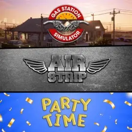 Gas Station Simulator, Airstrip DLC and Party Time DLC Bundle Xbox One & Series X|S (покупка на новый аккаунт) (Турция)