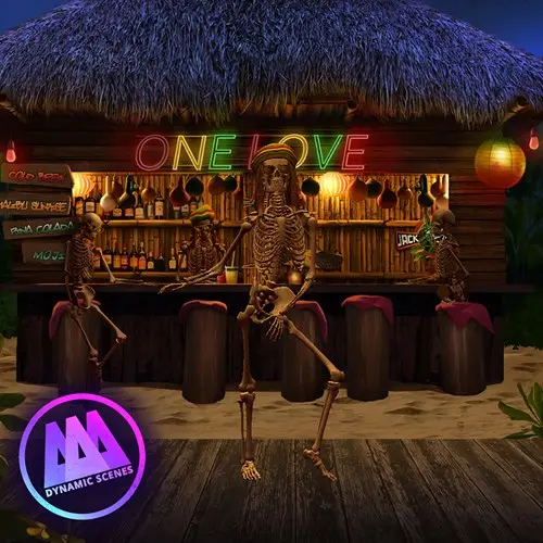 AAA Dynamic Scenes - Jamaican Skeleton Dance Dynamic Scene Xbox One & Series X|S (покупка на новый аккаунт) (Турция)