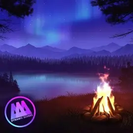 AAA Dynamic Scenes - Aurora Lake Campfire Dynamic Scene Xbox One & Series X|S (покупка на новый аккаунт) (Турция)