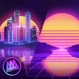 AAA Dynamic Scenes - Retro Synthwave Nights Xbox One & Series X|S (покупка на любой аккаунт / ключ) (США)