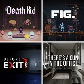 Death Kid + Before Exit : Supermarket + fig. + There's a Gun in the Office bundle Xbox One & Series X|S (покупка на любой аккаунт / ключ) (Польша)