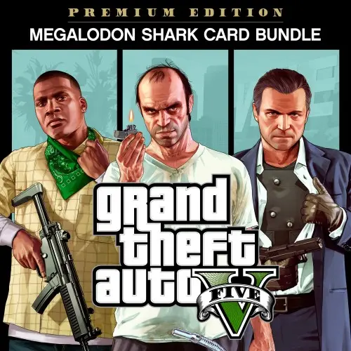 Комплект «Grand Theft Auto V: Premium Edition и платежная карта «Мегалодон» Xbox One & Series X|S (покупка на новый аккаунт) (Турция)
