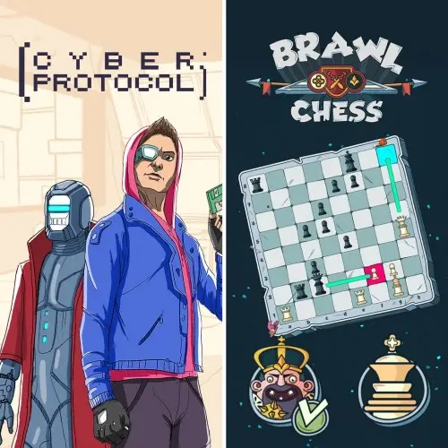 Brawl Chess - Gambit + Cyber Protocol Xbox One & Series X|S (покупка на новый аккаунт) (Турция)