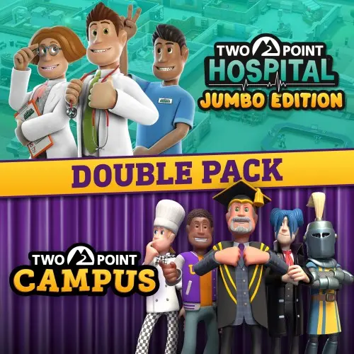 Two Point Hospital and Two Point Campus Double Pack Xbox One & Series X|S (покупка на новый аккаунт) (Турция)