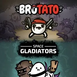 Brotato + Space Gladiators Bundle Xbox One & Series X|S (покупка на новый аккаунт) (Турция)