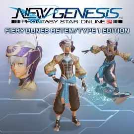 PSO2:NGS - Fiery Dunes Retem/Type 1 Edition Xbox One & Series X|S (покупка на любой аккаунт / ключ) (США)