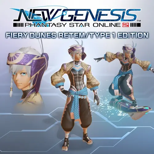 PSO2:NGS - Fiery Dunes Retem/Type 1 Edition Xbox One & Series X|S (покупка на любой аккаунт / ключ) (США)