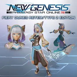 PSO2:NGS - Fiery Dunes Retem/Type 2 Edition Xbox One & Series X|S (покупка на любой аккаунт / ключ) (США)