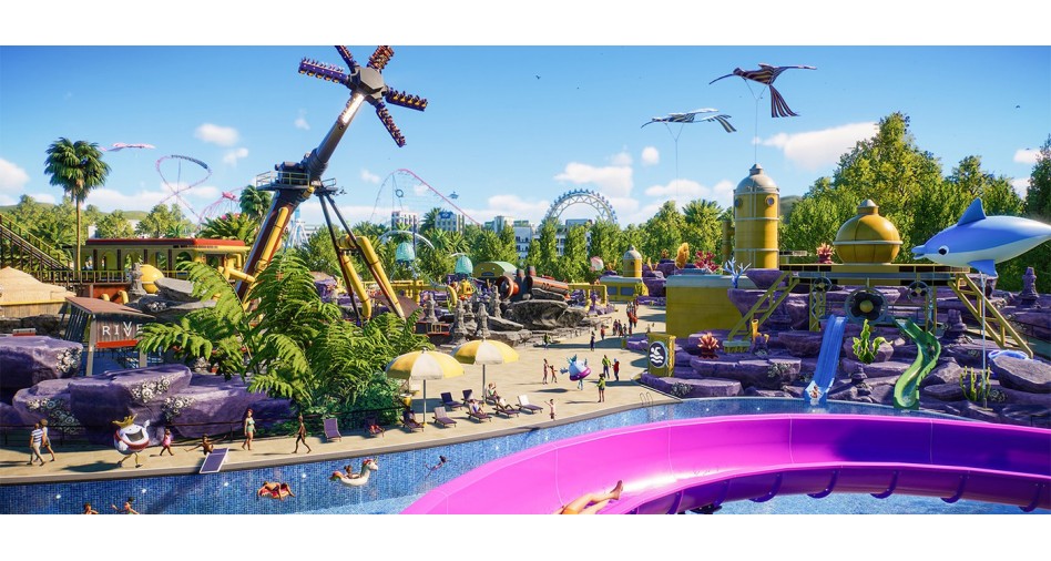 Опубликован обзор новых водных парков из Planet Coaster 2