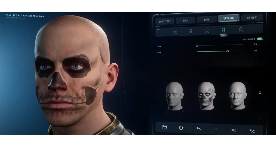 Разработчики Star Citizen показали обновленный редактор персонажей