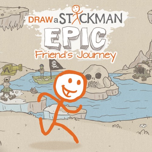 Draw a Stickman: EPIC - Friend's Journey DLC Xbox One & Series X|S (покупка на аккаунт) (Турция)