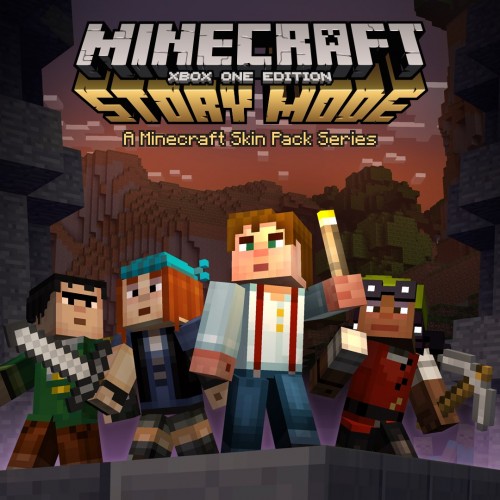 Набор скинов Minecraft Story Mode - Minecraft: издание Xbox One Xbox One & Series X|S (покупка на новый аккаунт)