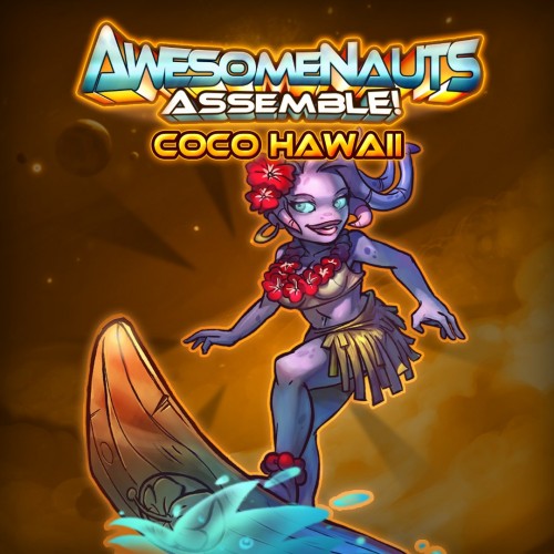 Облик — Coco Hawaii - Awesomenauts Assemble! Xbox One & Series X|S (покупка на аккаунт) (Турция)