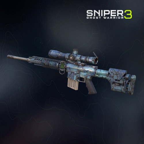 Weapon skin - Hexagon Ice - SNIPER Ghost Warrior 3 Xbox One & Series X|S (покупка на новый аккаунт)