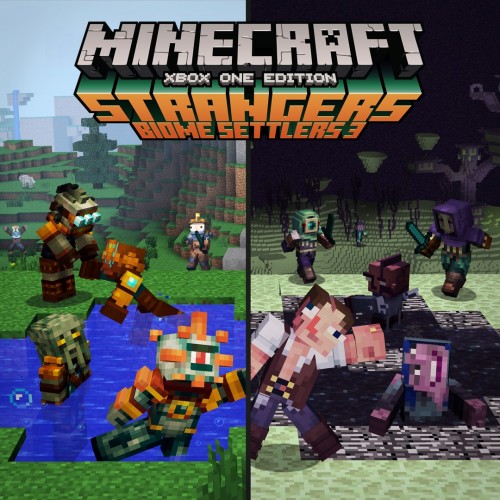 Minecraft: набор скинов «Поселенцы биома 3. Чужеземцы» - Minecraft: издание Xbox One Xbox One & Series X|S (покупка на аккаунт)