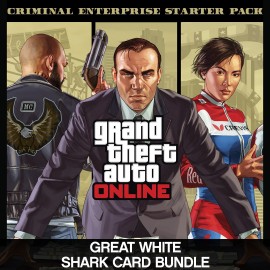 Комплект: стартовый набор «Преступная организация» и карта «Белая акула» - Grand Theft Auto V Xbox One & Series X|S (покупка на аккаунт / ключ) (Турция)