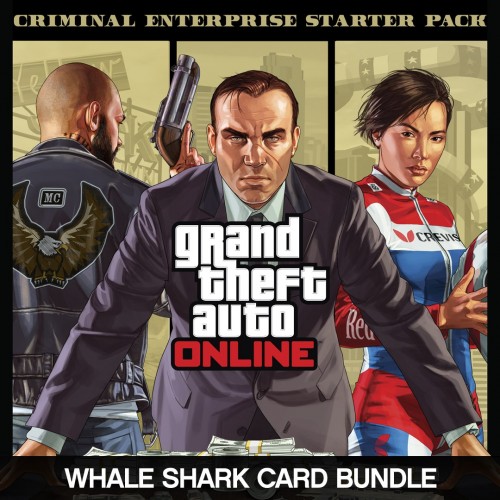 Комплект: стартовый набор «Преступная организация» и карта «Акула-кит» - Grand Theft Auto V Xbox One & Series X|S (покупка на аккаунт) (Турция)