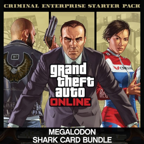 Комплект: стартовый набор «Преступная организация» и карта «Мегалодон» - Grand Theft Auto V Xbox One & Series X|S (покупка на аккаунт) (Турция)