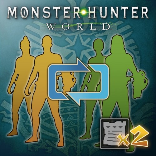 Талон изменения охотника: два талона - MONSTER HUNTER: WORLD Xbox One & Series X|S (покупка на аккаунт)