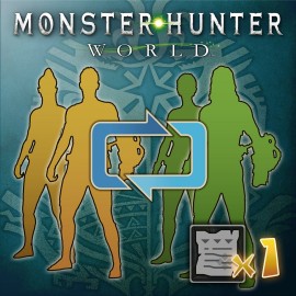 Талон изменения охотника: один талон - MONSTER HUNTER: WORLD Xbox One & Series X|S (покупка на аккаунт)