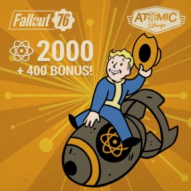 Fallout 76: 2000 атомов (+400 бесплатно) Xbox One & Series X|S (покупка на аккаунт) (Турция)