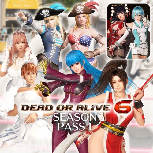 DOA6 сезонный абонемент 1 - DEAD OR ALIVE 6: Core Fighters Xbox One & Series X|S (покупка на новый аккаунт)