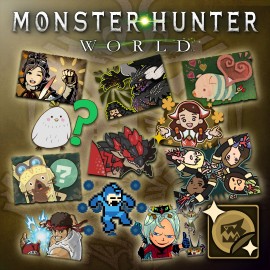 Monster Hunter: World - Complete Sticker Pack Xbox One & Series X|S (покупка на аккаунт) (Турция)