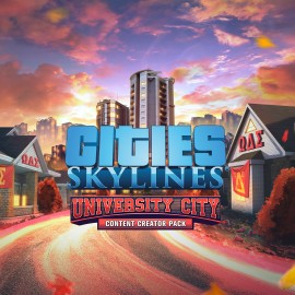 Cities: Skylines - Content Creator Pack: University City Xbox One & Series X|S (покупка на аккаунт / ключ) (Турция)