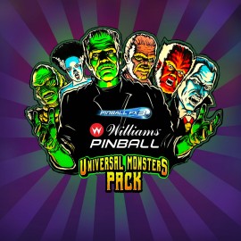Pinball FX3 - Williams Pinball: Universal Monsters Pack Xbox One & Series X|S (покупка на аккаунт / ключ) (Турция)