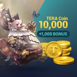 TERA Coin 10,000 (+1,000 BONUS)  (покупка на аккаунт) (Турция)