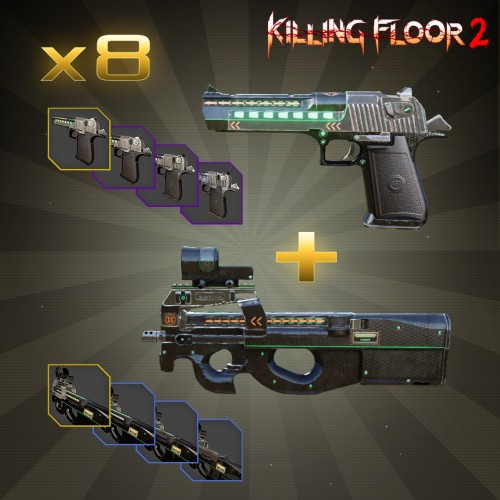 Двойной набор внешнего вида оружия «Ягер» - Killing Floor 2 Xbox One & Series X|S (покупка на аккаунт)