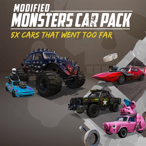 Modified Monsters Car Pack - Wreckfest Xbox One & Series X|S (покупка на новый аккаунт)