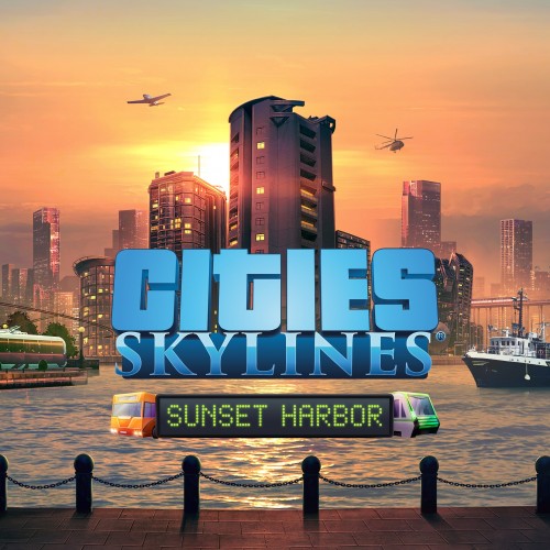 Cities: Skylines - Sunset Harbor - Cities: Skylines - Xbox One Edition Xbox One & Series X|S (покупка на новый аккаунт)