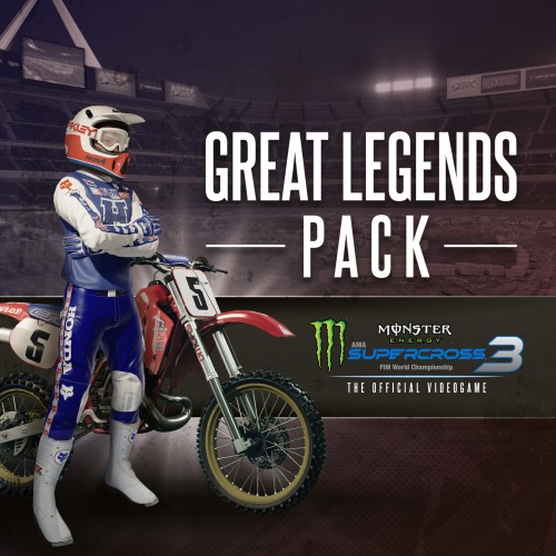 Monster Energy Supercross 3 - Great Legends Pack - Monster Energy Supercross - The Official Videogame 3 Xbox One & Series X|S (покупка на новый аккаунт)