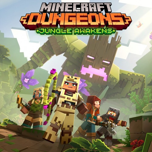 Minecraft Dungeons: Джунгли пробуждаются Xbox One & Series X|S (покупка на аккаунт) (Турция)