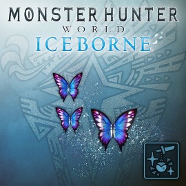Кулон: призрачные лазурные бабочки - MONSTER HUNTER: WORLD Xbox One & Series X|S (покупка на аккаунт)