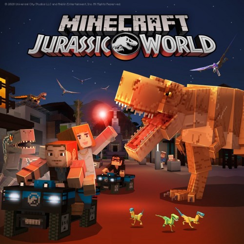 Jurassic World - Minecraft Xbox One & Series X|S (покупка на аккаунт)